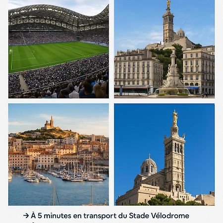 Massilia Mood ,Centre, Stade Velodrome, La Timone, La Conception , Wifi Gratuite Marseilles Exterior foto